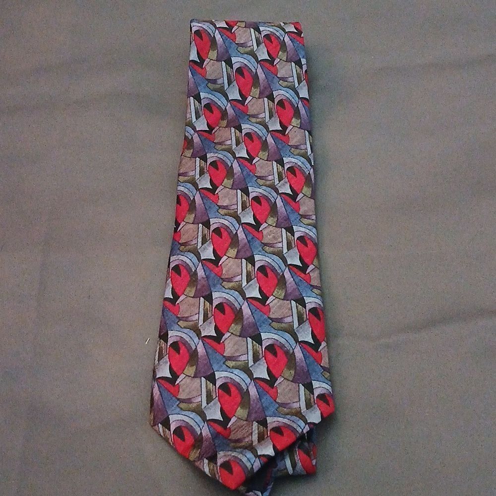 Cocktail Collection multicolor 100% silk tie